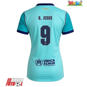 Barcelona Gabriel Jesus #9 Tercera Equipación Mujer 2026-27 Manga Corta